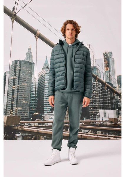 Regular Fit Jogger Eşofman Altı Cepli Beli Paçası Lastikli X8286AZ23AU