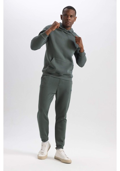 Regular Fit Jogger Eşofman Altı Cepli Beli Paçası Lastikli X8286AZ23AU fiyatları