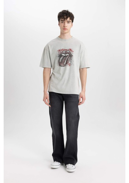 Rolling Stones Comfort Regular Fit Rahat Kalıp Bisiklet Yaka Kısa Kollu Tişört B5524AX24SP