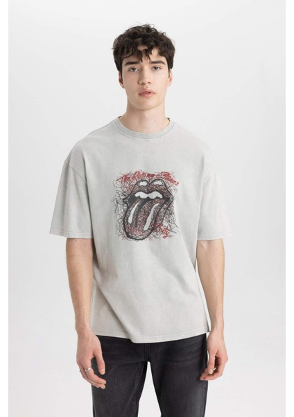 Rolling Stones Comfort Regular Fit Rahat Kalıp Bisiklet Yaka Kısa Kollu Tişört B5524AX24SP