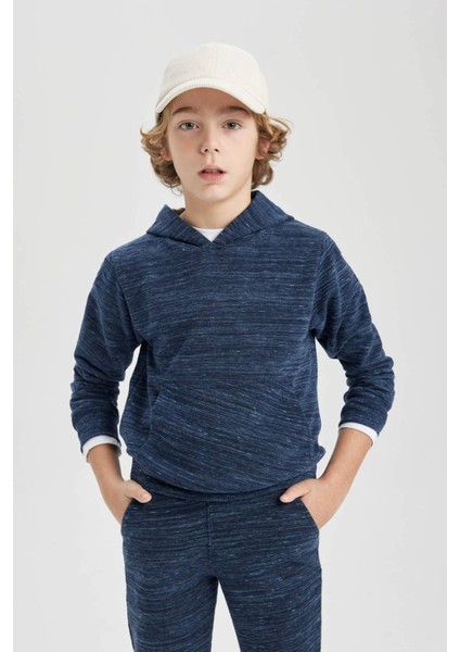 Erkek Çocuk Kapüşonlu Sweatshirt C0084A823CW