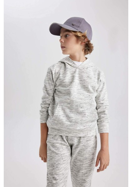 Erkek Çocuk Kapüşonlu Sweatshirt C0084A823CW