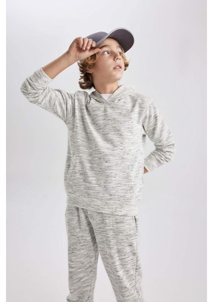Erkek Çocuk Kapüşonlu Sweatshirt C0084A823CW