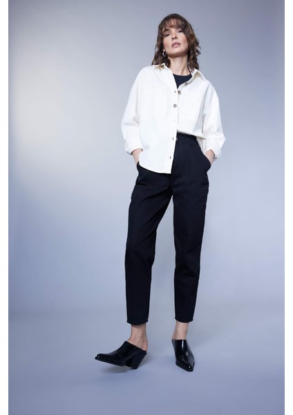 Baggy Gabardin %100 Pamuk Pantolon S2790AZ23SM