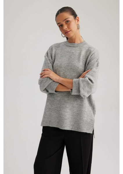 Relax Fit Bisiklet Yaka Tunik A7835AX23WN
