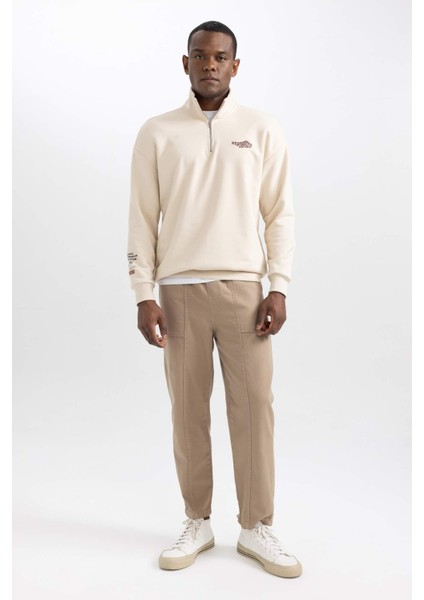 Comfort Fit Dik Yaka Sweatshirt A5800AX23AU