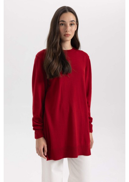 Regular Fit Basic Ekstra Yumuşak Triko Tunik H3431AZ22WN