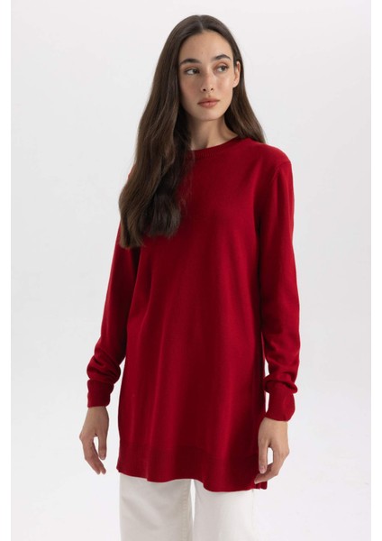 Regular Fit Basic Ekstra Yumuşak Triko Tunik H3431AZ22WN