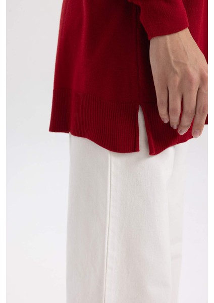 Regular Fit Basic Ekstra Yumuşak Triko Tunik H3431AZ22WN