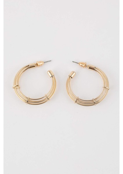 Kadın Halka Gold Küpe B7827AXNS modelleri