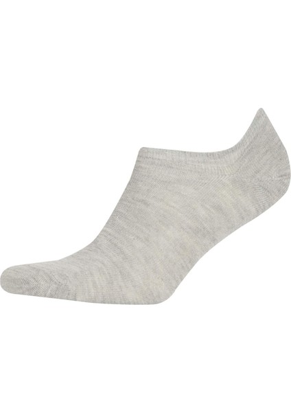 Erkek Pamuklu 3'lü Sneaker Çorabı K4595AZNS
