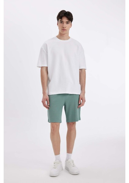 Slim Fit Waffle Şort Z4142AZ24SM
