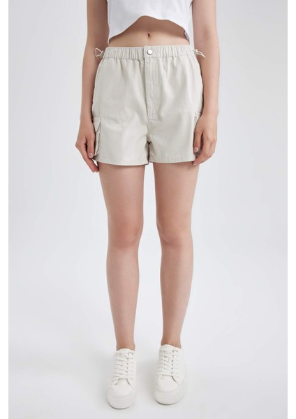 Coool Regular Fit Normal Bel Gabardin %100 Pamuk Şort A3688AX23SM
