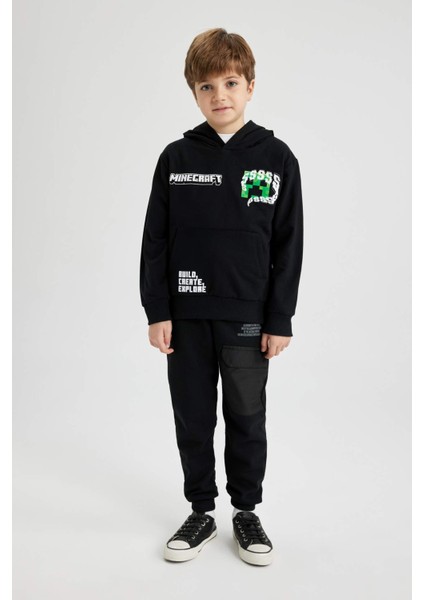 Erkek Çocuk Minecraft Kapüşonlu Sweatshirt B3069A823WN fiyatları