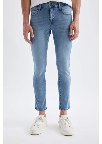 Pedro Slim Fit Dar Kalıp Normal Bel Dar Paça Jean Pantolon D1832AX24SM