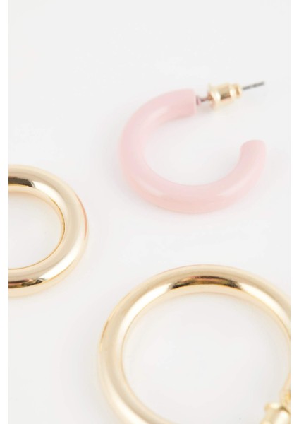 Kadın 3'lı Halka Gold Küpe C4671AXNS fiyatları