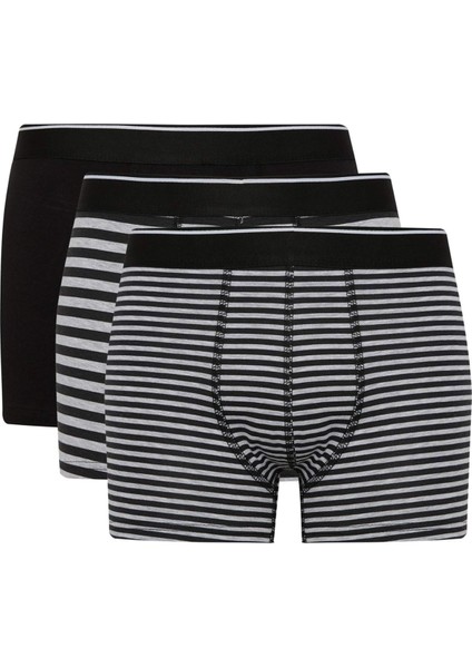 Regular Fit 3'lü Boxer B7939AX24SM