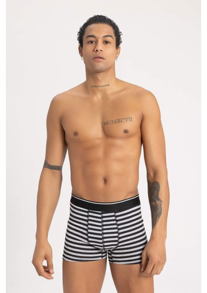 Regular Fit 3'lü Boxer B7939AX24SM