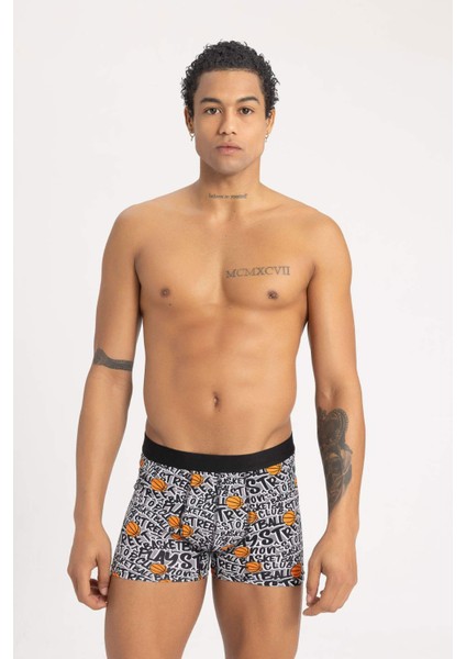 Regular Fit 3'lü Boxer B7963AX24SM