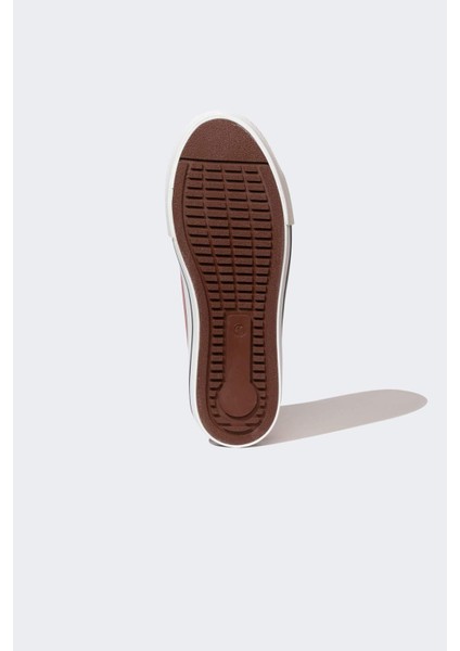 Kadın Kalın Taban Bağcıklı Bez Ayakkabı B9793AXNS indirimleri