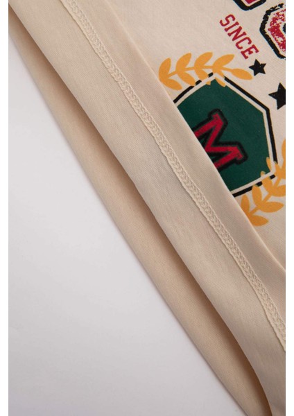 Erkek Bebek 2'li Takım Disney Mickey & Minnie Penye Kısa Kollu Tişört Beli Lastikli Şort modelleri