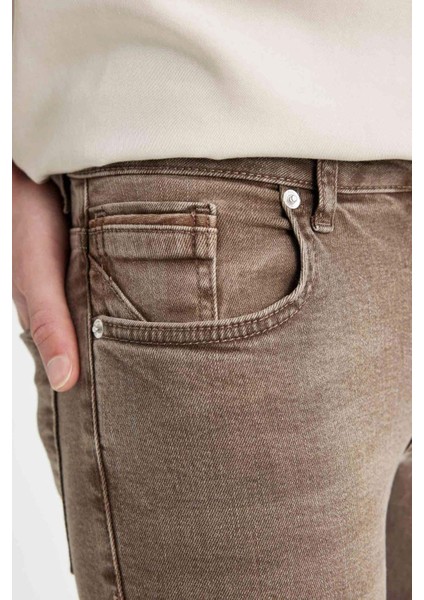 Pedro Slim Fit Dar Kalıp Normal Bel Dar Paça Jean Pantolon C5874AX24SM