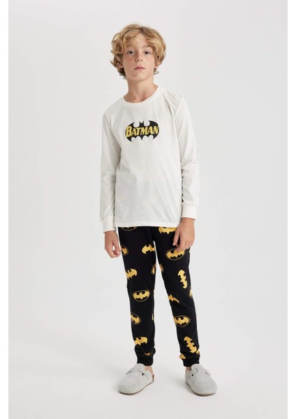 Erkek Çocuk Batman Uzun Kollu Pijama Takımı B2650A823AU