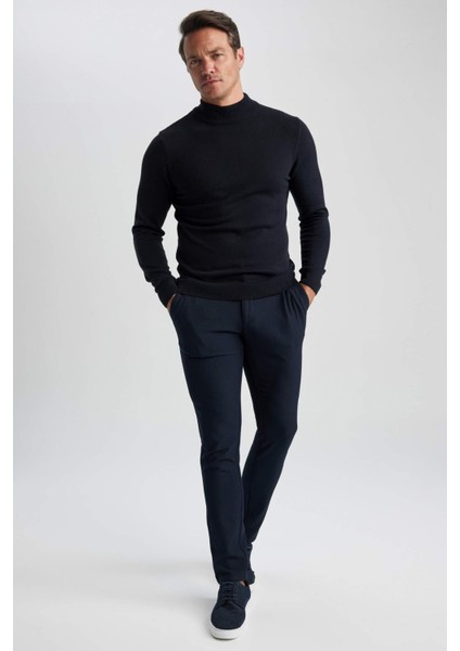 Slim Fit Balıkçı Yaka Kazak R1127AZ23WN indirimleri