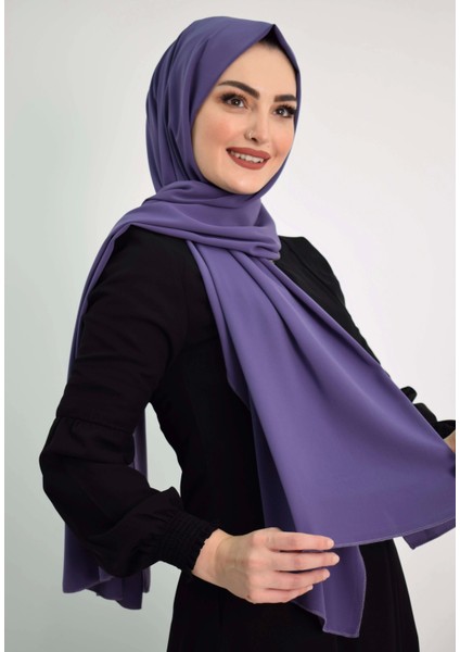 Medine Ipeği Şal MC1115 Lila