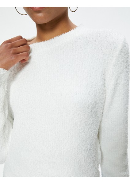 Bisiklet Yaka Triko Kazak Yumuşak Dokulu Uzun Kollu indirimleri