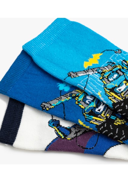 3'Lü Batman Çorap Seti Lisanslı modelleri