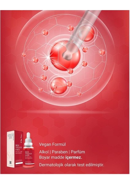 Red Velvet 30% Aha + 2% Bha Yüz Peeling Serumu 30ML modelleri