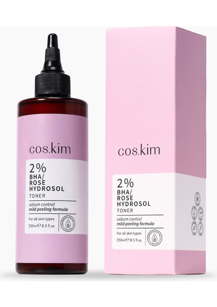 %2 Bha+Gül Suyu Tonik | 2% Bha/rosa Hydrosol Toner 250 ml