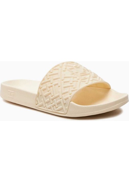 Monogram Pool Side Flip Flops Terlik