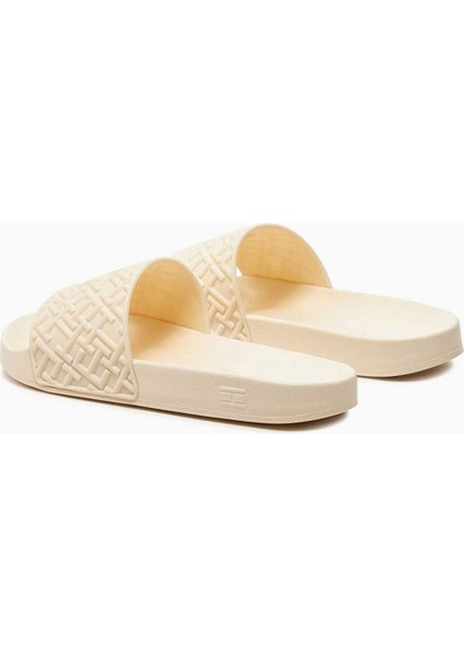 Monogram Pool Side Flip Flops Terlik