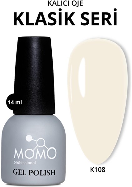 Kalıcı Oje K108 Vanilya 14 ml