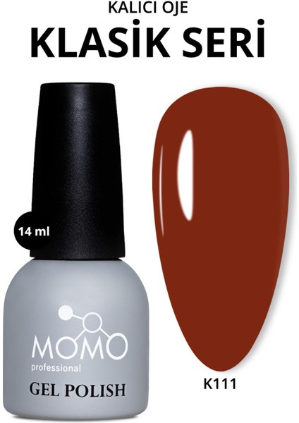 Kalıcı Oje K111 Koyu Terracota 14 ml