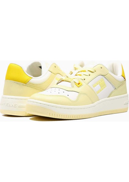 Ayakkabı Retro Basket Tonal Logo Sneakers