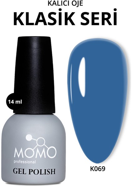 Kalıcı Oje K069 Gök Mavisi 14 ml
