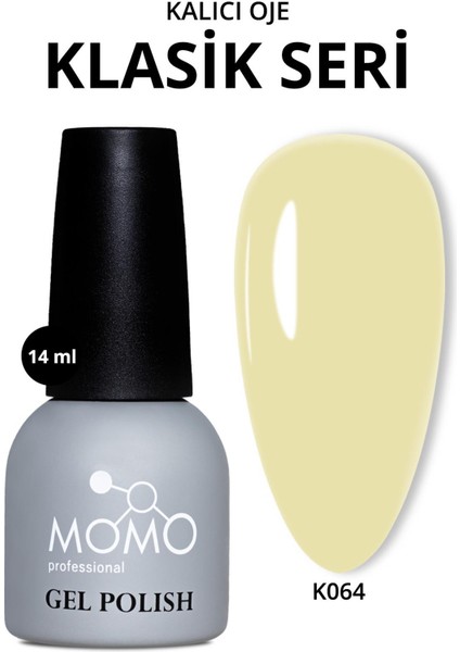 Kalıcı Oje K064 Kavun Sarısı 14 ml