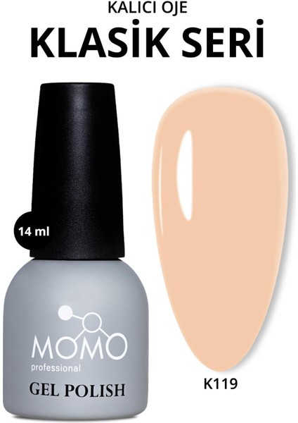Kalıcı Oje K119 Sütlü Karamel 14 ml