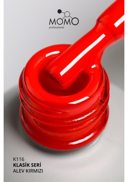 Kalıcı Oje K116 Alev Kırmızısı 14 ml