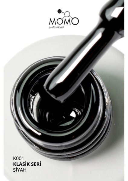 Kalıcı Oje K001 Siyah 14 ml