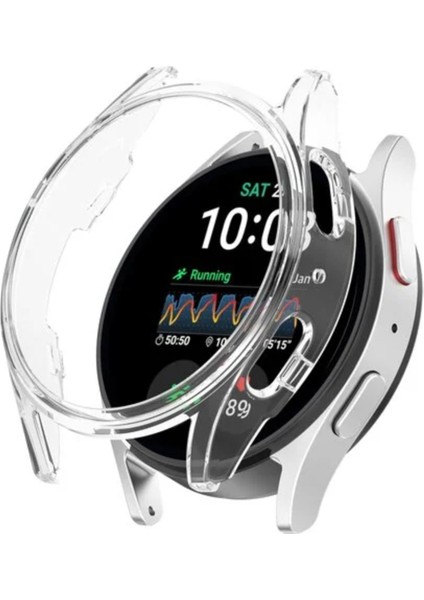 Samsung Watch 7 40MM Önü Açık Sert Slim Rubber Kılıf - AL3172