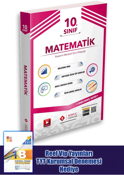 Sonuç Yayınları 10. Sınıf Matematik Modüler Set 2024-2025 Güncel Son Baskı