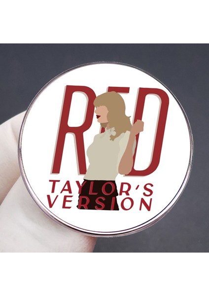 Taylor Swift Broş, Taylor Versiyonu Rozeti, Giyim, Aksesuar, Hediye Için Uygun (Yurt Dışından)