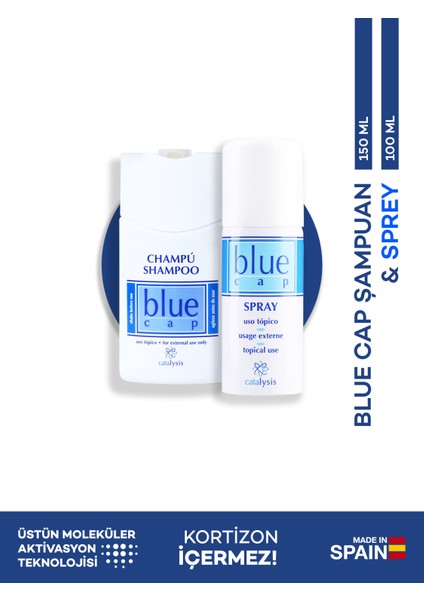 Şampuan 150 ml Sprey 100 ml Set Kepek Karşıtı Set - Kortizonsuz