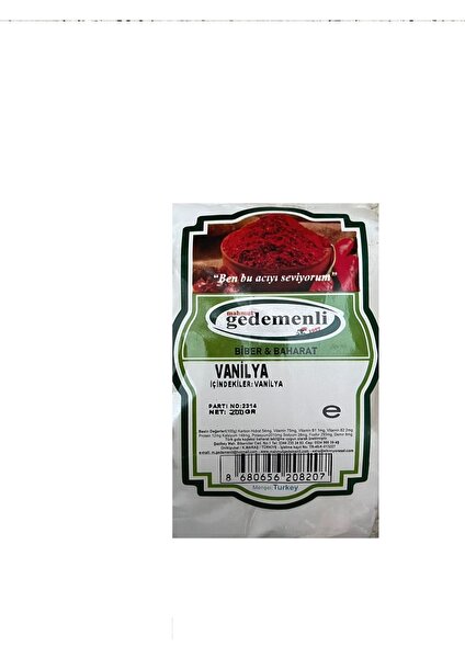 Vanilya 200 gr