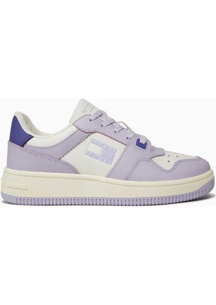 Retro Basket Tonal Logo Sneakers