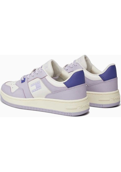 Retro Basket Tonal Logo Sneakers